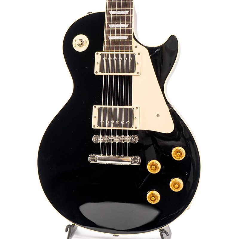 Three Dots Guitars LP Model Modified (Ebony Black)の画像
